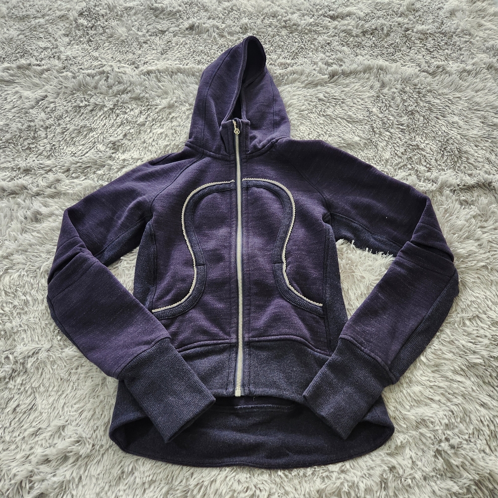 Lululemon Blue Special Edition Scuba Hoodie